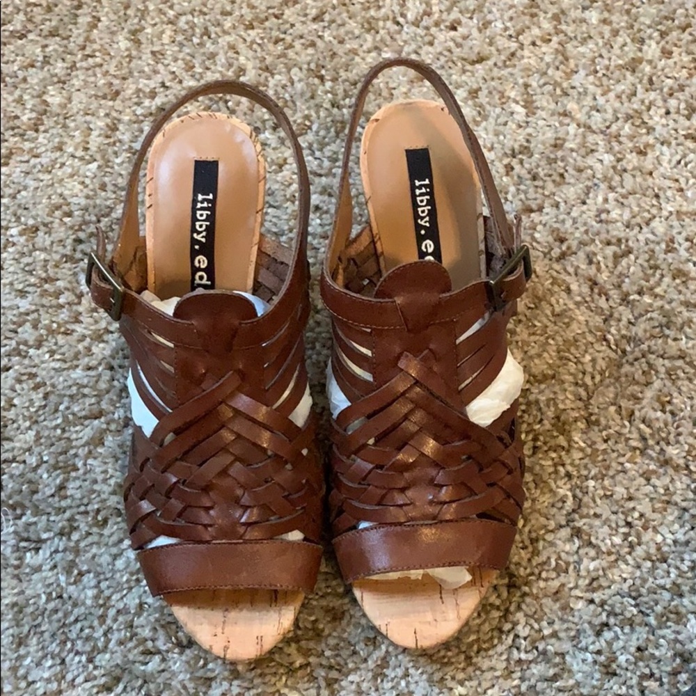 Libbey Edelman heels sz 6.5